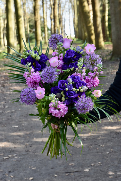 Veldboeket roze/paars
