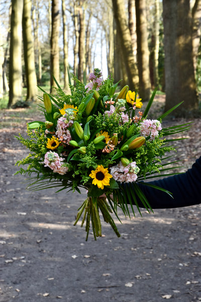 Veldboeket geel/oranje
